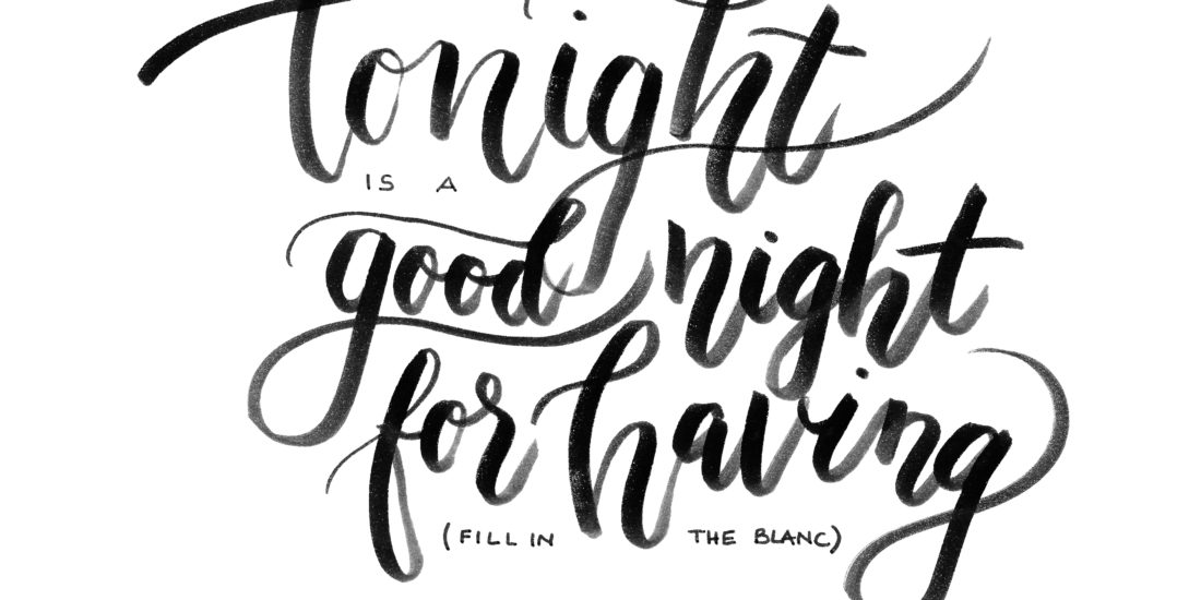 Handlettering Quote