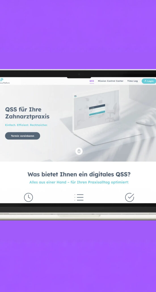 website landingpage procomp